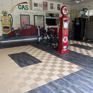Swisstrax Vinyltrax Reclaimed Pine Garage Floor Tile