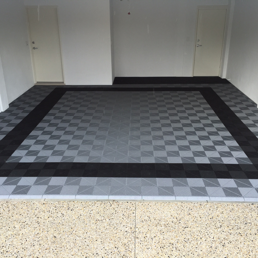 Swisstrax Ribtrax Pearl Grey Garage Floor Tile