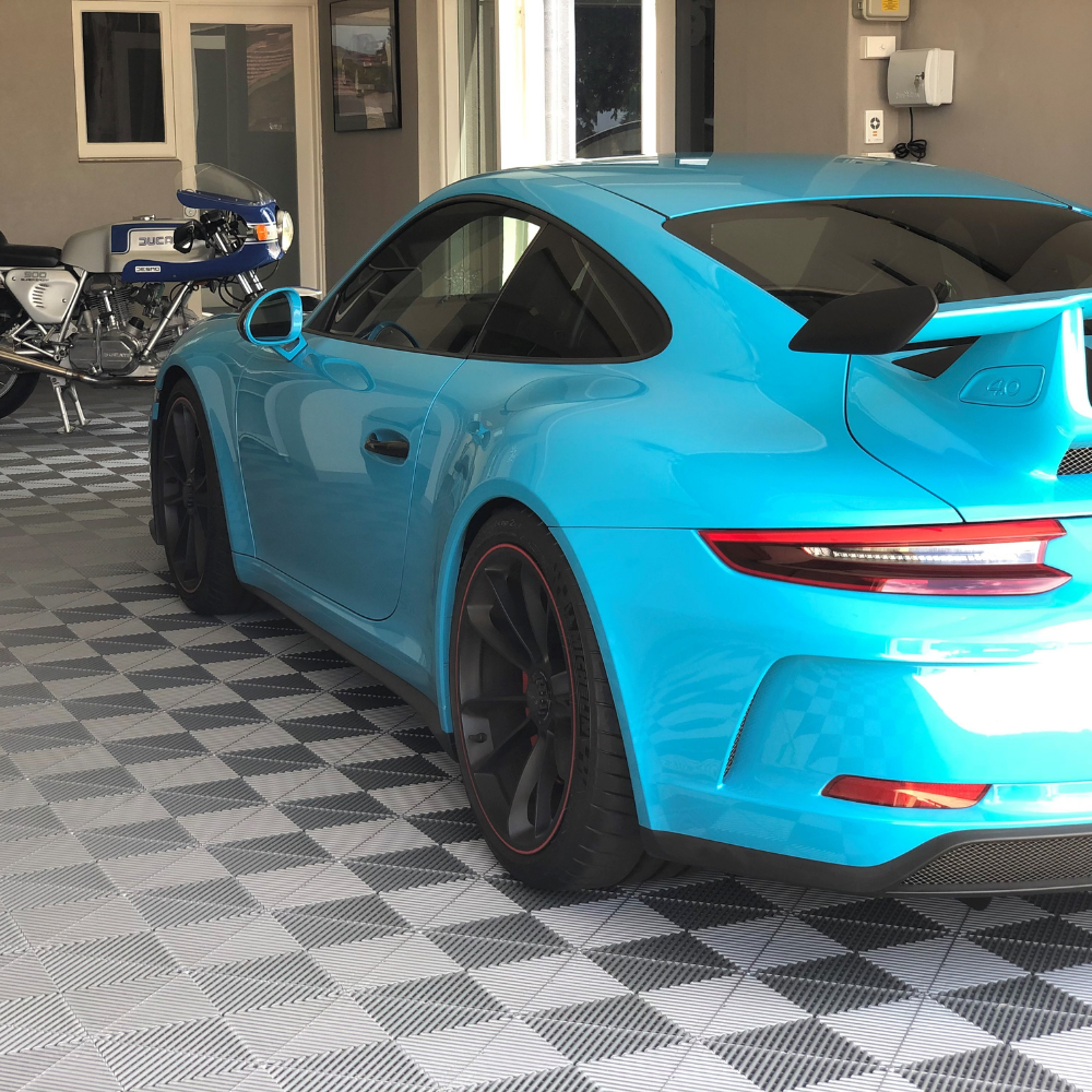 Swisstrax Ribtrax Pearl Grey Garage Floor Tile