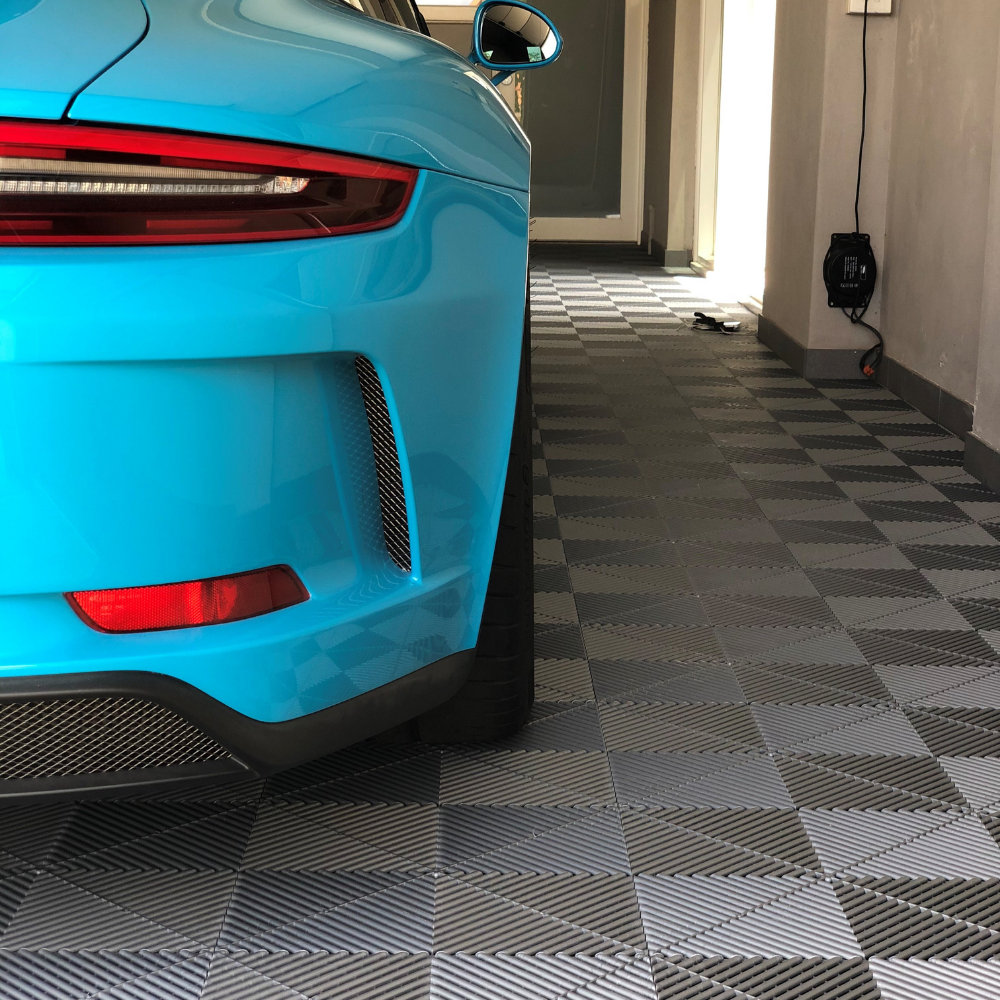 Swisstrax Ribtrax Pearl Grey Garage Floor Tile