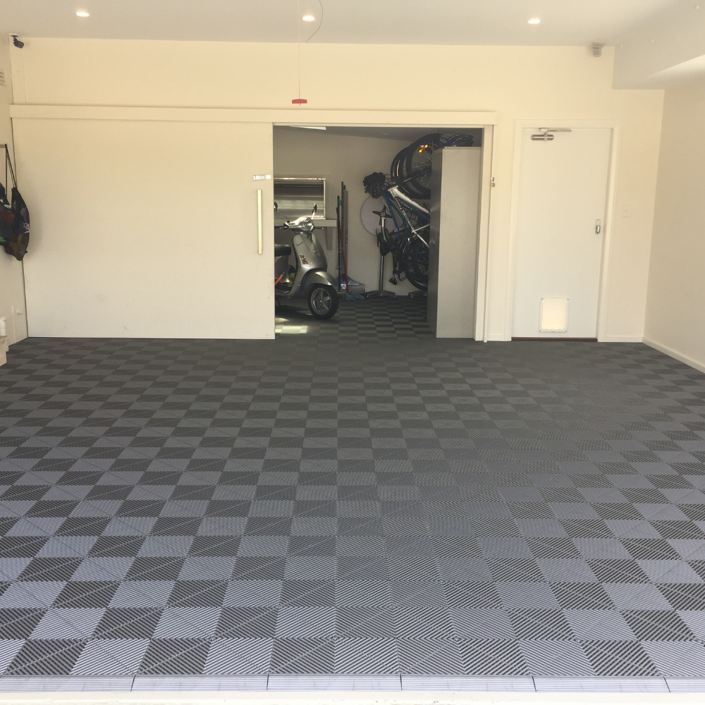 Swisstrax Ribtrax Pearl Grey Garage Floor Tile