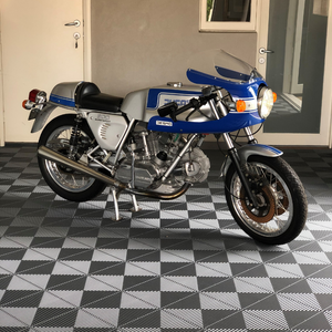 Swisstrax Ribtrax Pearl Grey Garage Floor Tile