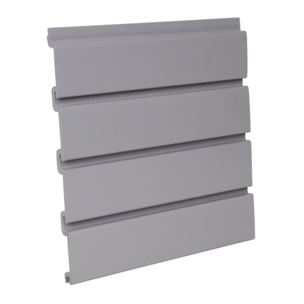 Grey Slat Wall