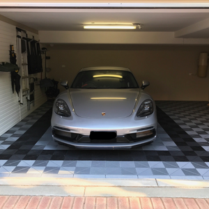 Swisstrax Ribtrax Pearl Grey Garage Floor Tile